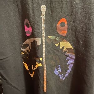 Bape Mix Camo Shark Tee